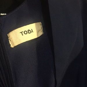 Tobi Dresses - Tobi navy blue deep-v romper Tobi Dresses - Tobi navy blue deep-v romper